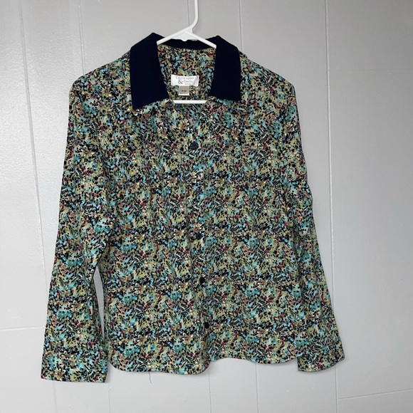 Christopher & Banks Tops - NWT Size PM Christopher & Banks Green Shirt Blouse